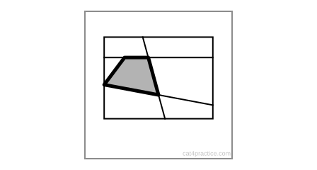 Image E with the hidden shape shaded grey and its sides drawn thick.